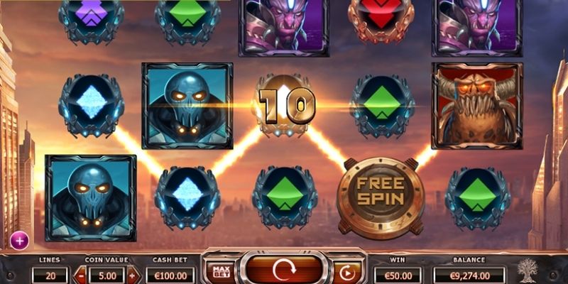 Superhero Slot - Phá Đảo Game Quay Hũ Hot Nhất 2024 3 Lối chơi Superhero Slot đơn giản